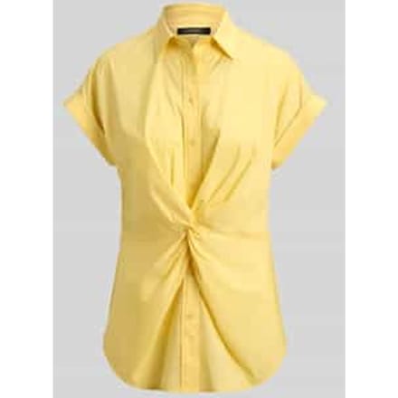 regular fit blouse van katoenmix