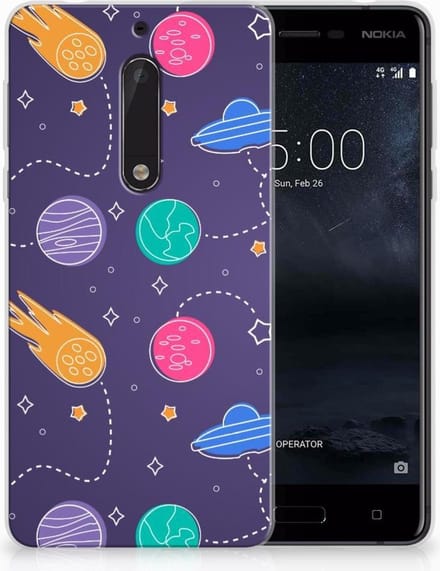 Nokia 5 Silicone Back Cover Space