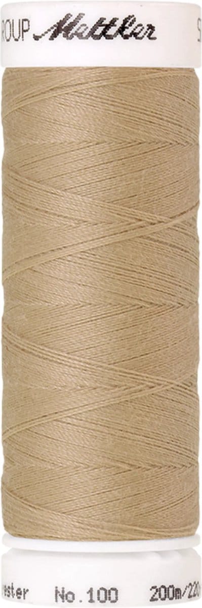 Amann Mettler Seralon Naaigaren – Ivory (0265) – 200 m – No. 100 – 100% Polyester – Per Stuk