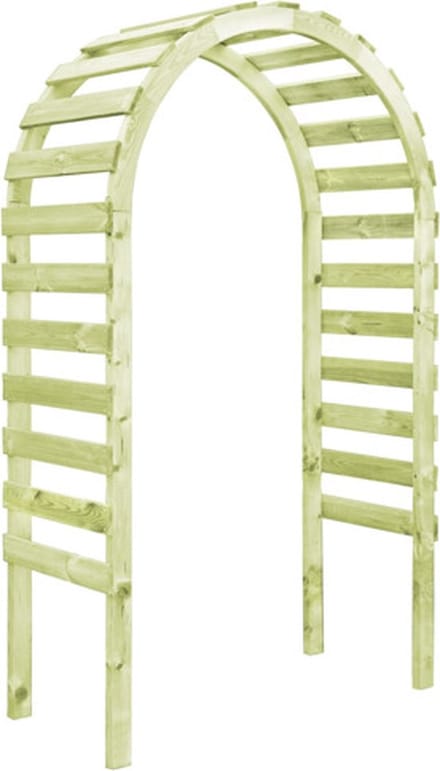 vidaXL - Pergola - 130x60x230 - cm - geïmpregneerd - grenenhout