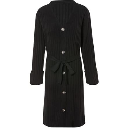ESMARA Gebreid dames vest (Zwart, S (36/38))