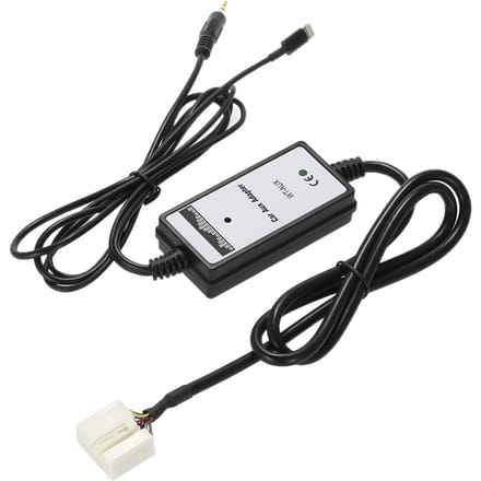Voor Honda Acura 6Pin Auto 3.5mm Aux-in Audio Adapter USB Interface Opladen voor iPhone5 6 6s 6plus zwart
