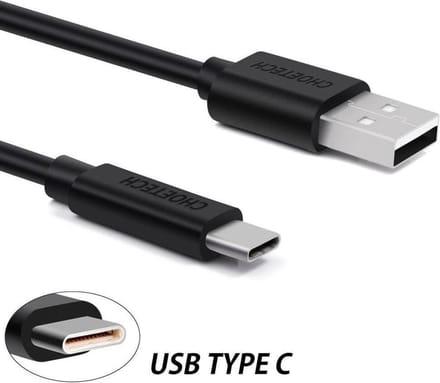 2 meter oplaadkabel - USB-A/USB-C - USB kabel 2m - Oplaadkabel mobile telefoon