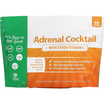 Bijniercocktail + Natuurlijke Voeding Vitamine C, 60 Sachets, 4G Elk