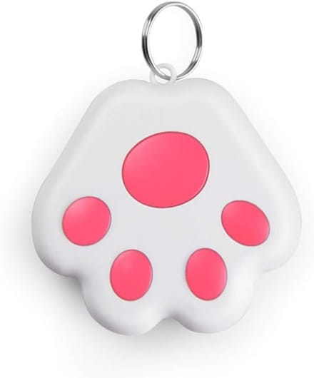 Huisdier Tracker - Bluetooth Locator - Vind Verloren Items - Tweeweg Alarm - Mini Formaat - Roze