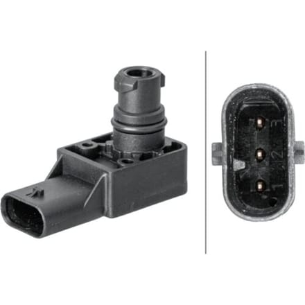 Sensor, inlaatspruitstukdruk HELLA 6PP 358 152-111