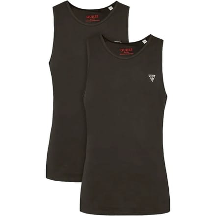 Guess heren tanktop 2-pack mini driehoekjes