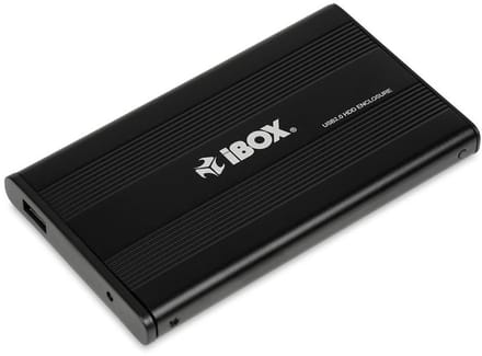 IBOX IEU2F01 Serie - Aluminium Behuizing voor Harde Schijf - 2.5" - USB 2.0 - SATA Compatibel