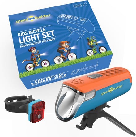 Fietslicht voor kinderen met StVZO goedkeuring - USB-C led lamp