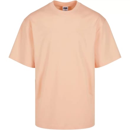 Urban Classics - Tall 2pack Heren Tshirt - M - Roze/Wit