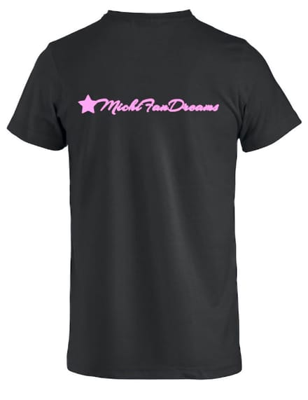 MichiFandreams T-shirt zwart