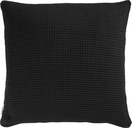Heckettlane Wafel Kussensloop - Zwart - 80x80cm - Zwart