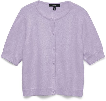 VERO MODA - VMDOFFY 2/4 O-NECK BUTTON CARDIGAN NOOS - Dames - Cardigans