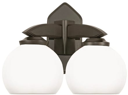 Edylit VENGE Serie - Wandlamp - Wit Glazen Lampenkap - Hout