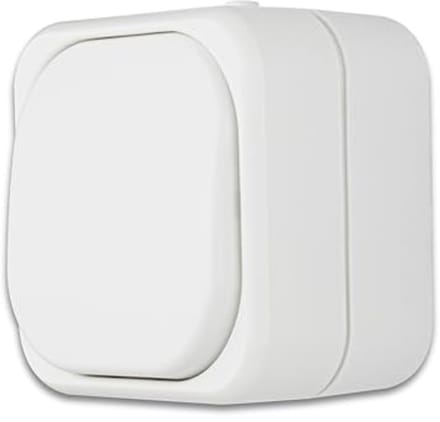 Uitschakelaar voor vochtige ruimtes IP44 – opbouwschakelaar met modern design