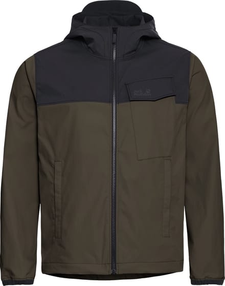 Jack Wolfskin MAHANI JKT M Heren Outdoorjas-obsidian moss