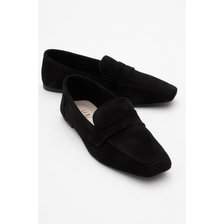 Morne Leren Loafers Dames