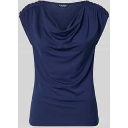 Regular fit blouse met siersteentjes model 'Priyanne'