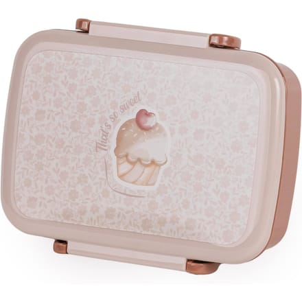 Mrs Ertha Bentobox / brooddoos met indeling - 15x12x5cm - Bouquet Silhouette
