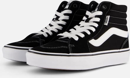 VANS WM Filmore Hi (SUEDE/CANVAS)BLACK/WHITE -Maat 40