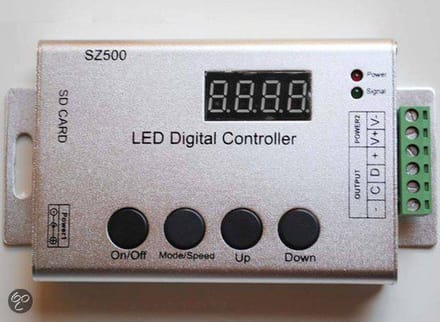 Digital LED Strip Controller with Editing Software - SD Card