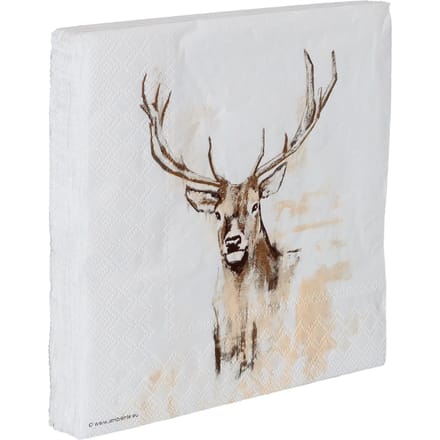 Ambiente Servet 33cm Antlers FSC Mix