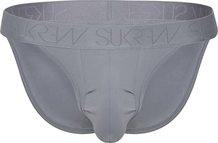 SUKREW Tanga Studio Grey - MAAT M - Heren Ondergoed - Slip voor Man - Mannen Brief