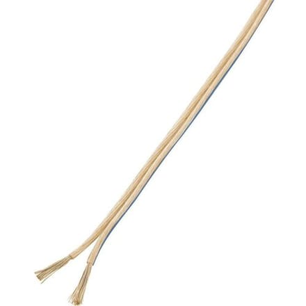 TRU COMPONENTS 1568259 Luidsprekerkabel 2 x 0.75 mm² Transparant 100 m