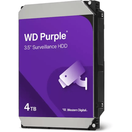 Western Digital Purple - Interne harde schijf - HDD - 256MB Cache - 4 TB