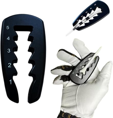 Verstelbare Golf Tee Hoogtemeter - Precisie Tool voor Consistente Slagen