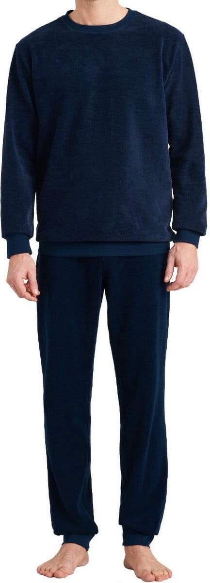 Schiesser – Warming Nightwear – Pyjama – 175605 – Night Blue - 58