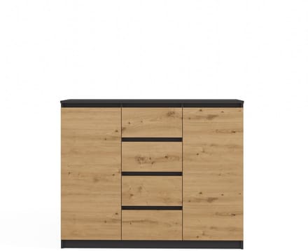 Artisan Modern - Dressoir - 2 deuren - 4 lades - Greeploos design