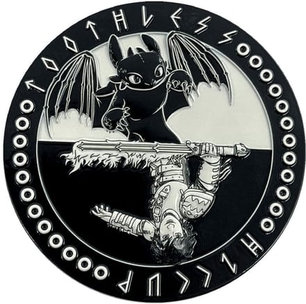 FaNaTtik How to Train Your Dragon Medallion Limited Edition Decoration