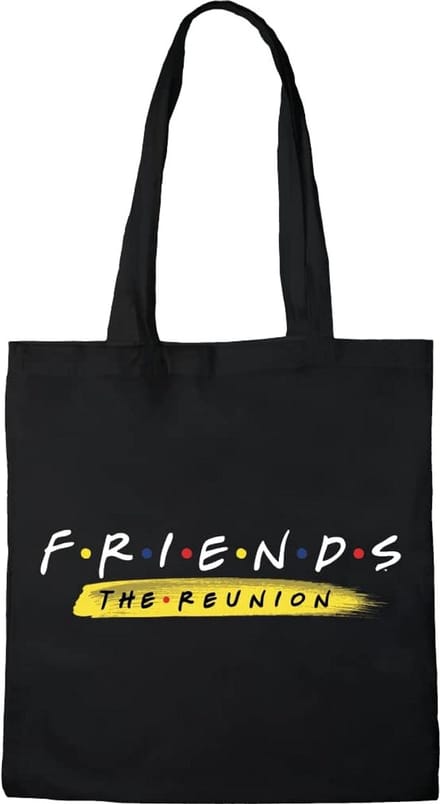 Katoenen Tas met Rendierprint - Duurzame Vrienden Utility Tas