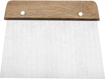 Purepeak Deegsteker - 15 cm - Deegschraper - Deegsnijder - Keukenschraper - Deegkrabber - Groenteschep - RVS