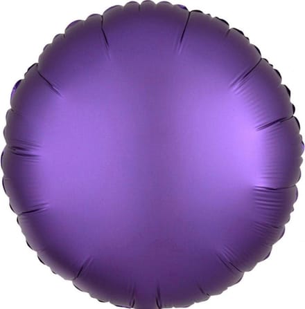 Folieballon Paars, 40cm kindercrea