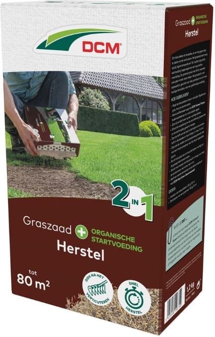 DCM GRASZAAD PLUS HERSTEL 1,2KG 80M²