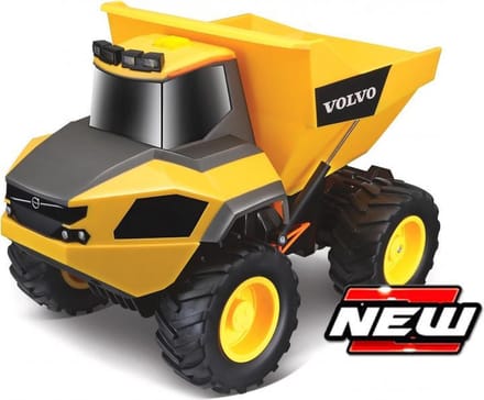 Maisto Volvo Rock Hauler - Modelauto - Schaal 12" - Geel/Zwart