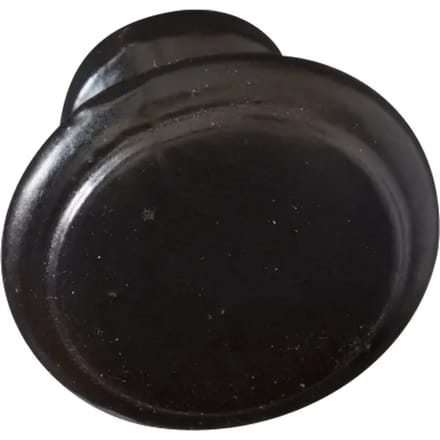 Bertomani Meubelknop - Ijzer - Zwart - 32mm - Set Van 2