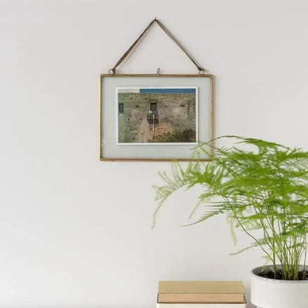Opknoping fotolijst van messing Rex London