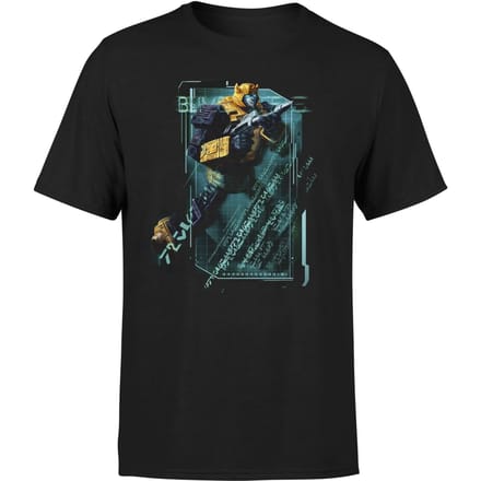 Transformers Bumble Bee Tech Unisex T-Shirt - Zwart - S