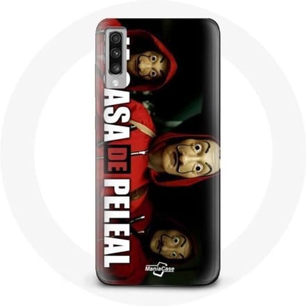 Samsung Galaxy A70 hoesje La casa de papel Het masker van Dali