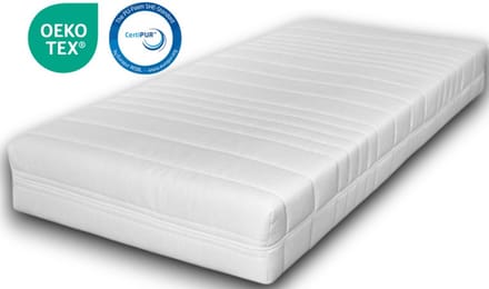 EasyBedden® 150x190 Koudschuim Hybride Matras - 20 cm dik | HR45 Schuim - Luxe Tijk - 100 % Veilig
