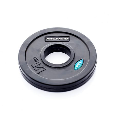 Muscle Power Rubberen Halterschijf - 50 mm - 1.25 kg