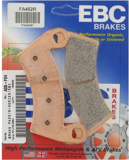 Ebc Fa-r Series Fa452r Gesinterde Remblokken Zwart