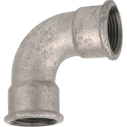 Toolstation Bocht kort 90deg nr.2a verzinkt 3/4"
