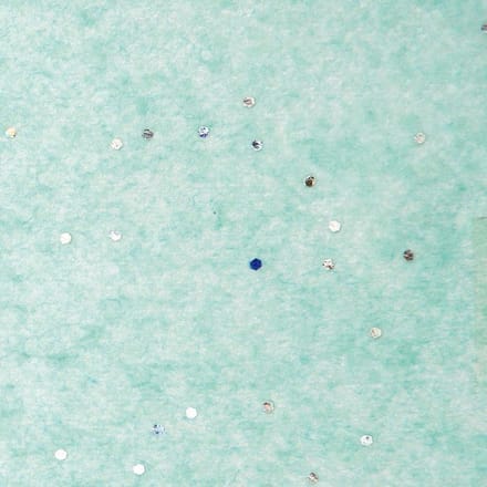 Zijdepapier Turquoise met Glitters - 50x75 cm - Pak a 200 vellen