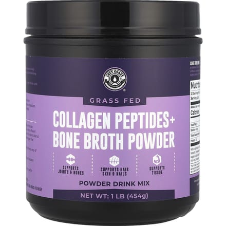 Collageen Peptide + Runderbotbouillonpoeder, 454G(1 pond)