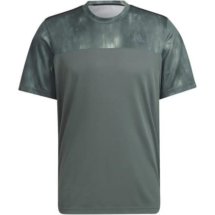 Trainingsshirt met krijtprint adidas Aeroready