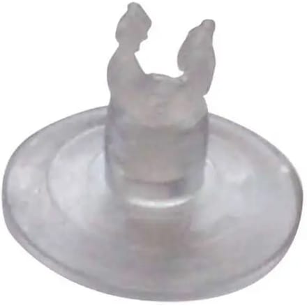 Zuignap met plastic clips Hobby
